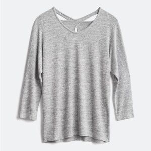 Market & Spruce Claira cross-back knit top